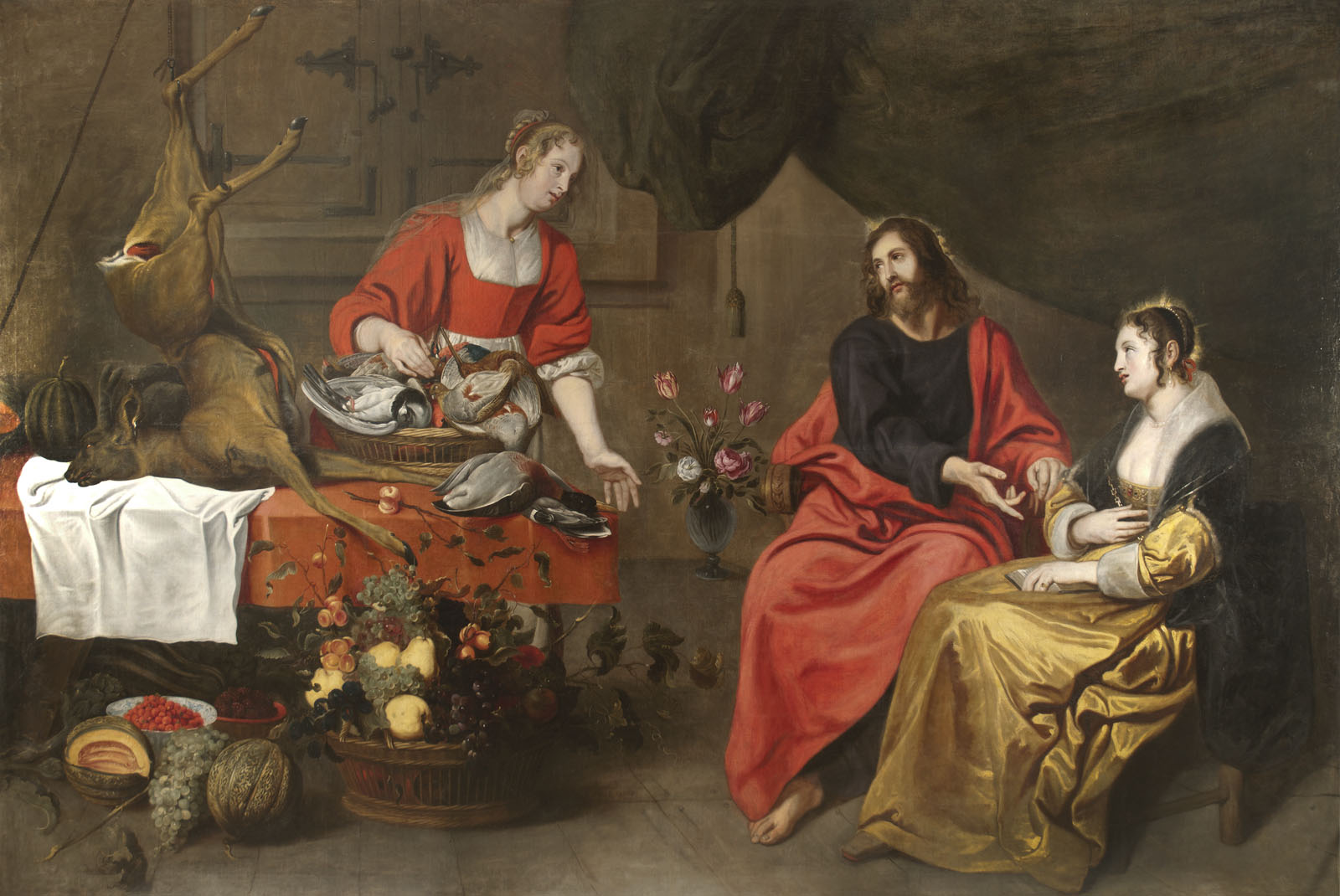 Cristo in casa di Marta e Maria - Matthijs Musson